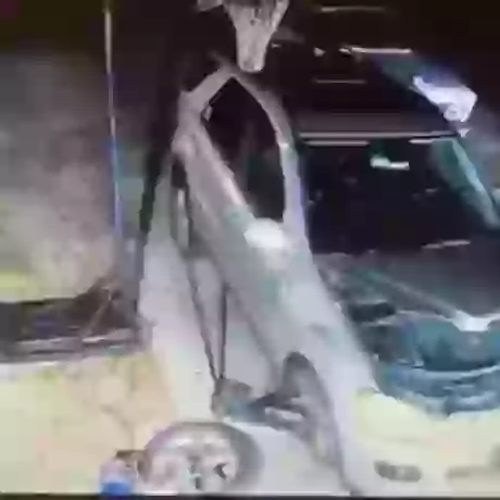 Funny Car Bonnet Fail Video