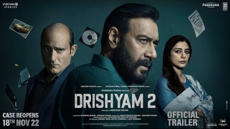Official trailer for Drishyam 2 with Ajay Devgn Tobu Akshaye Khanna Saran Shriya Abhishek Pathak Bhushan K