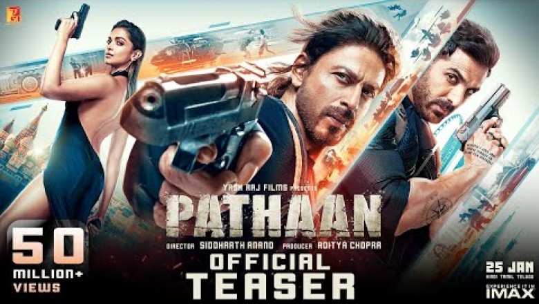 Pathaan  Official Teaser  Shah Rukh Khan  Deepika Padukone  John Abraham  Siddharth Anand