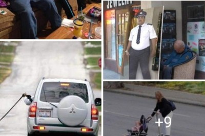 The ultimate level of laziness captured in pictures