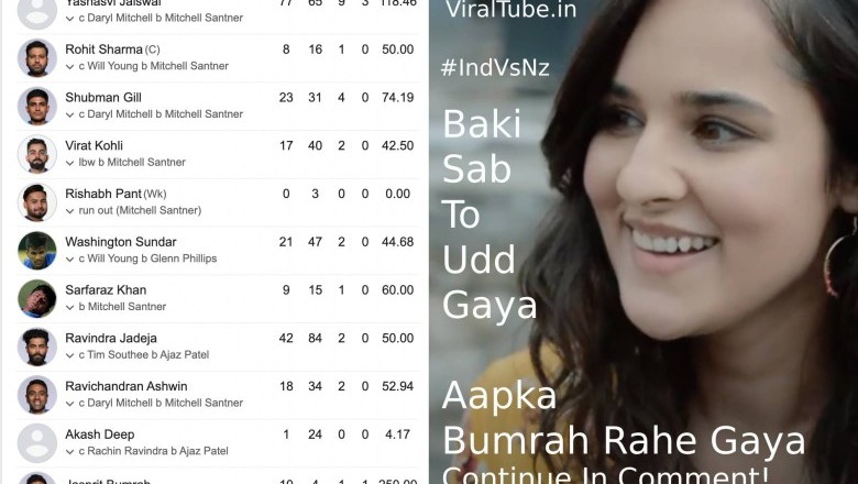 Funny Meme Ind Vs Nz Test Series Loss