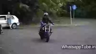 Amazing Bike Stunt Like Butterfly