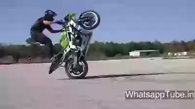 Amazing Slippy Bike Stunt Video