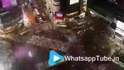 An Arial View Of Famous Street