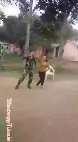 Army Dancing Celebration