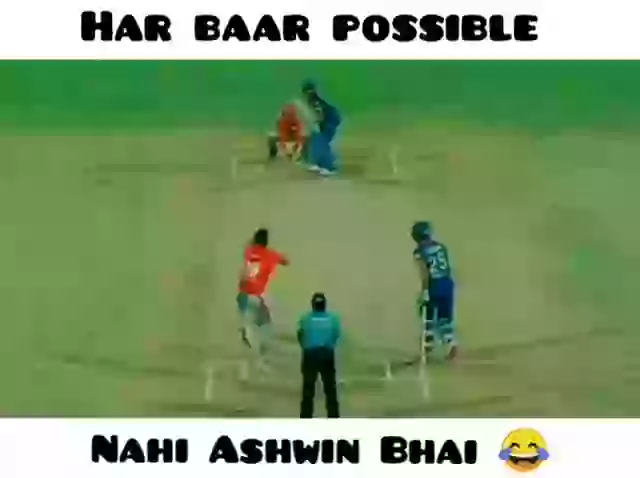 Ashwin Vs Dhavan Funny IPL Video