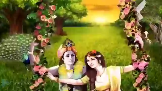 Beautiful Radha Krishna Video Good Morning Status
