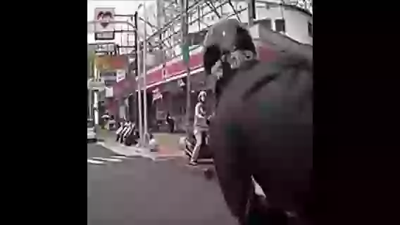 Bike Accident Caused In China 2016