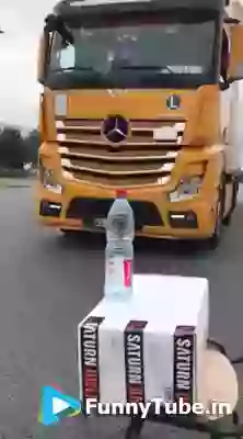 Bottle Cap Challenge Truck Level