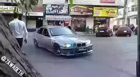 Car Drift Gone Wrong