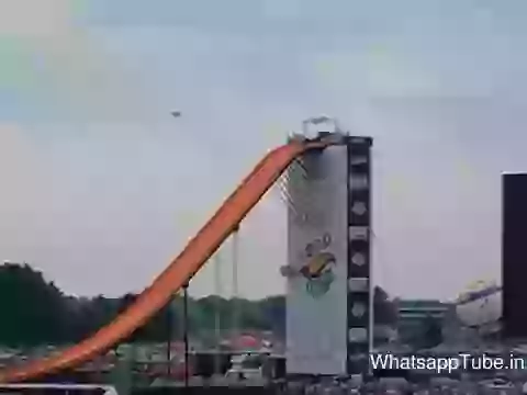 Car Stunt From Record Height