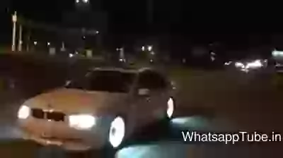 Car With LED On Wheels