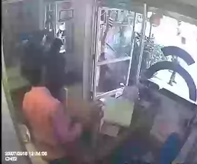 Chennai ECG Road CCTV Footage