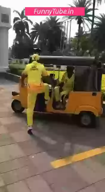 Chennai Super Kings Dance In Auto Must Watch Status Video