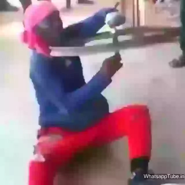 Crazy Guy Makes Crazy Stunt