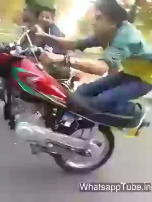 Desi Bike Stunt Like Butter