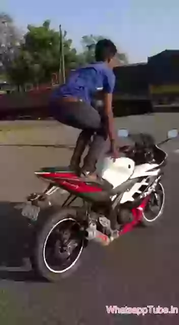 Desi Boy Bike Stunts