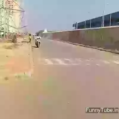 Desi stunt video fail funny gif video