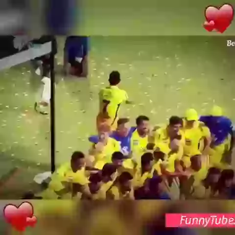 Dhoni With Wife And Daughter On Field Amazing Video