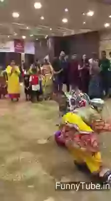 Digital Navratri Garba On Hover Board