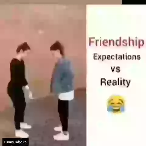 Friendship Expectation vs Reality Funny Video