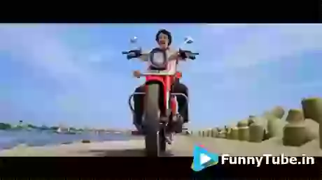 Funny Bike Animation In Bollywood