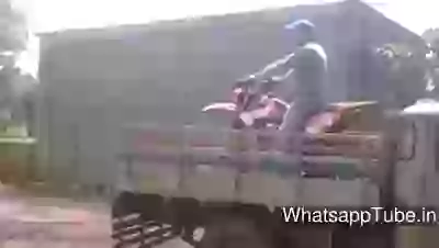 Funny Bike Stunt Fail From Truck