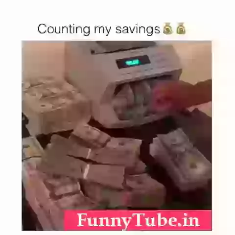 Funny Counting My Savings