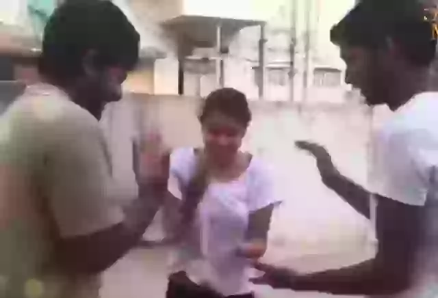 Funny Desi Girl Fail GIF