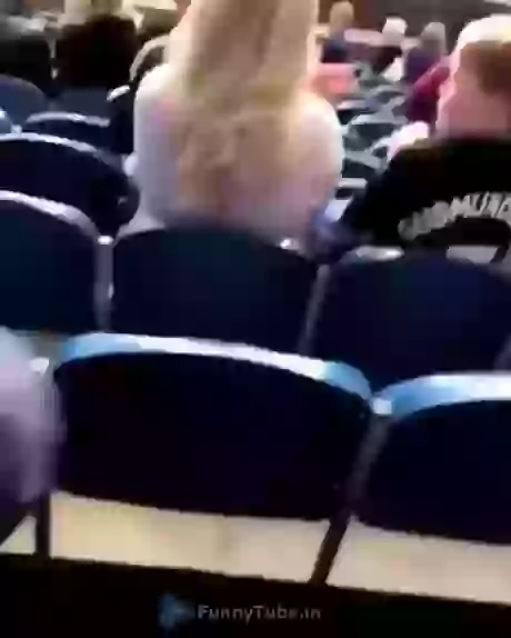 Funny Football Practice With Spectators