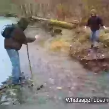 Funny Girl Jump And Fail Video