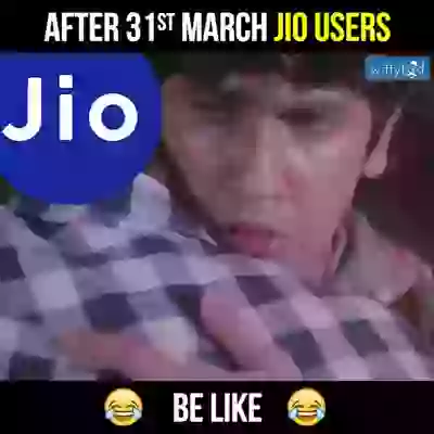 Funny Jio Sim User after march 2017
