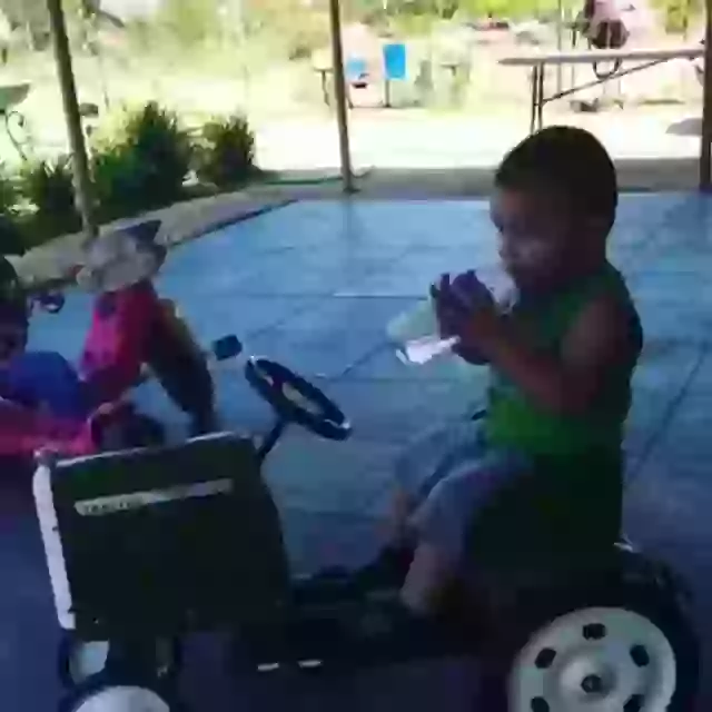 Funny Kid Having Thug Life