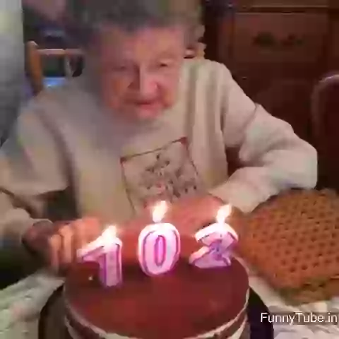 Funny Moment On Birthday 102