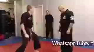 Funny Prank At Karate Lesson