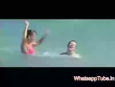 Funny Sexy Girls On Beach