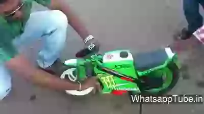 Funny Smallest Bike Riding Video
