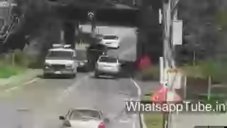 Funny Truck Fail At Under Bridge