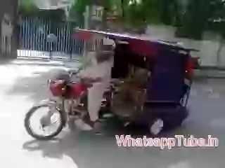 Funny auto driver
