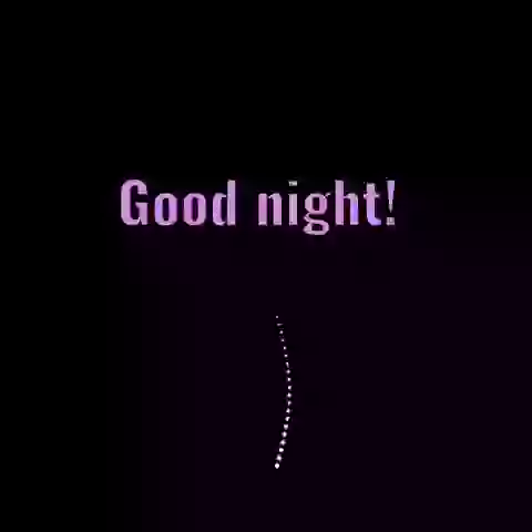 Good Night Lovely Whatsapp GIF Status
