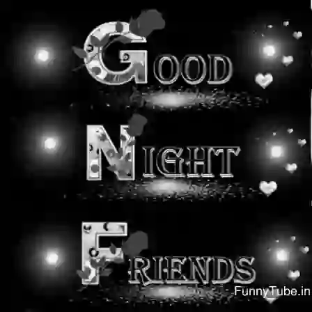 Good night friends gif