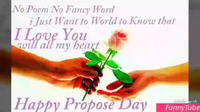 Happy Propose Day Video Message Wishes 2019
