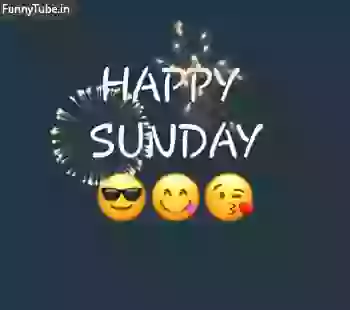 Happy Sunday Wish GIF Status Video 2018