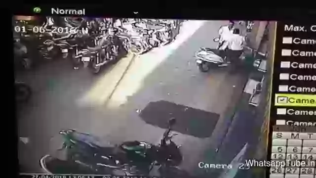 Hilarious Girl Driving Store Front