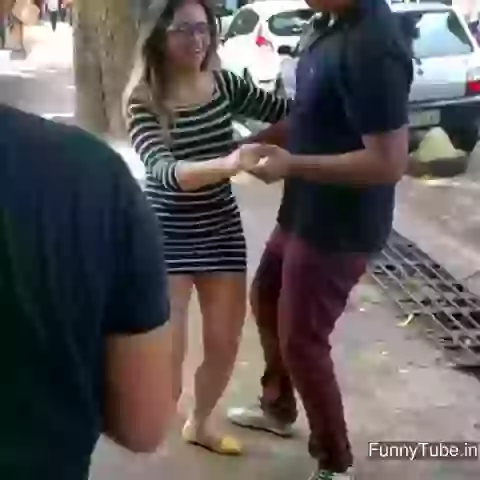 Hot girl dance funny fail video