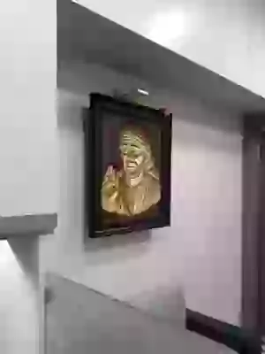 Interesting 3D Sai Baba Photo Frame