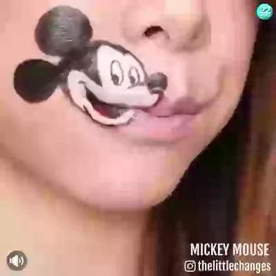 Interesting Lips tattoo