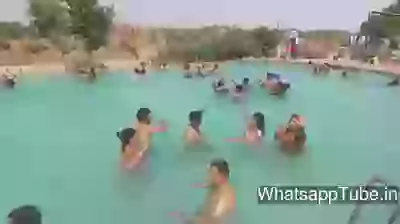 Its Lake In Deaert When Gujju Play Garba