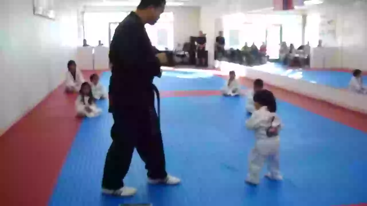 Little Kid Wants White Belt Karate