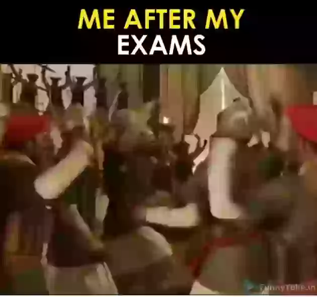 Me After Exam Funny Reaction Whatsapp Video